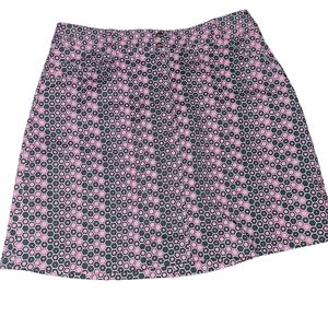 NWT Slazenger Golf Skort Black Pink Size 0